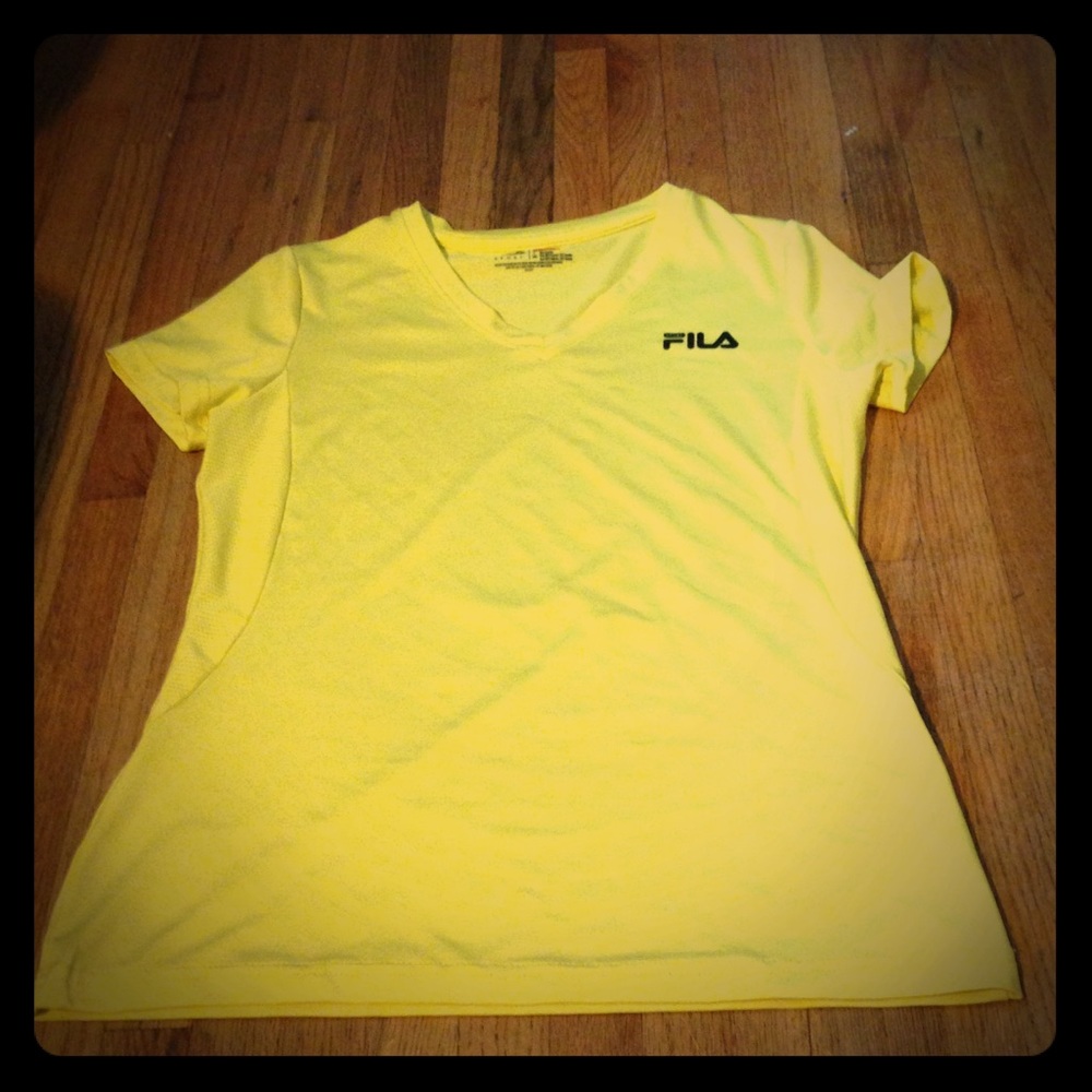 Yellow t-shirt